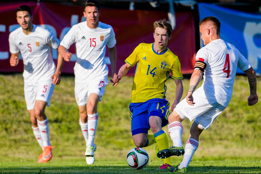 Sveriges Carl Johansson utmanar Ungerns Szalai András