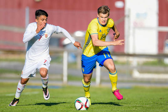 Ungerns Kovács David och Sveriges Svante Ingelsson