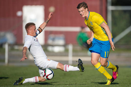 Ungerns Szalai András och Sveriges Svante Ingelsson
