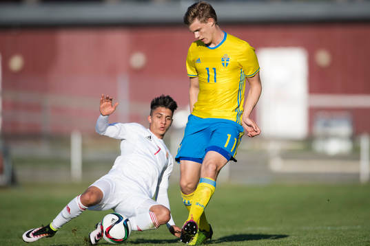 Ungerns Kovács David och Sveriges Svante Ingelsson