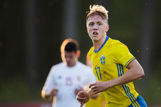 Sveriges Isac Lidberg