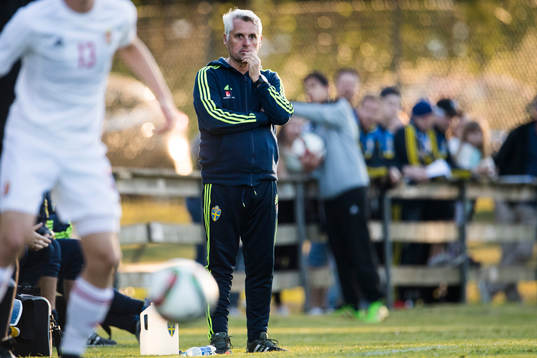 Sveriges förbundskapten Claes Eriksson