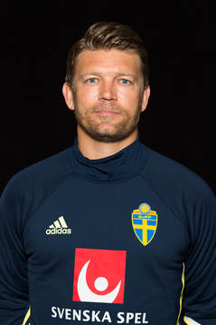 Marcus Allbäck, players manager för Sveriges