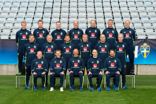 Sveriges fotbollslandslags ledare