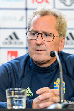 Förbundskapten Erik Hamrén