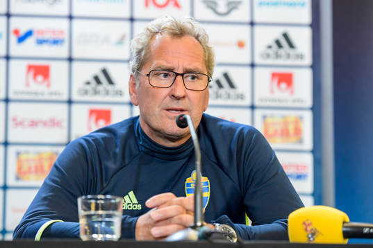Förbundskapten Erik Hamrén