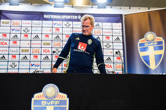 Förbundskapten Erik Hamrén