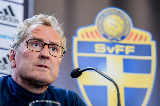 Förbundskapten Erik Hamrén
