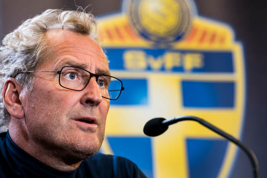 Förbundskapten Erik Hamrén