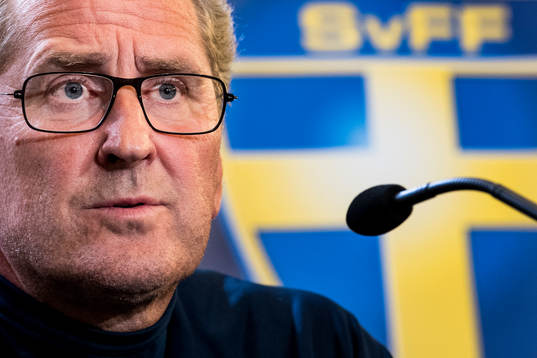 Förbundskapten Erik Hamrén