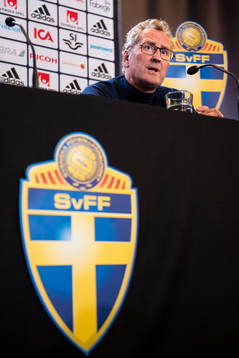 Förbundskapten Erik Hamrén