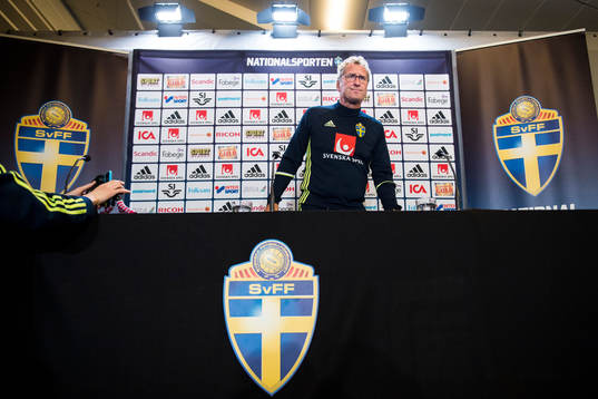 Förbundskapten Erik Hamrén