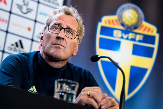 Förbundskapten Erik Hamrén