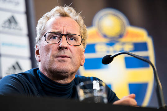 Förbundskapten Erik Hamrén
