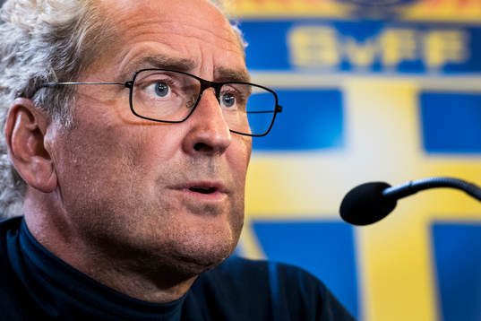 Förbundskapten Erik Hamrén
