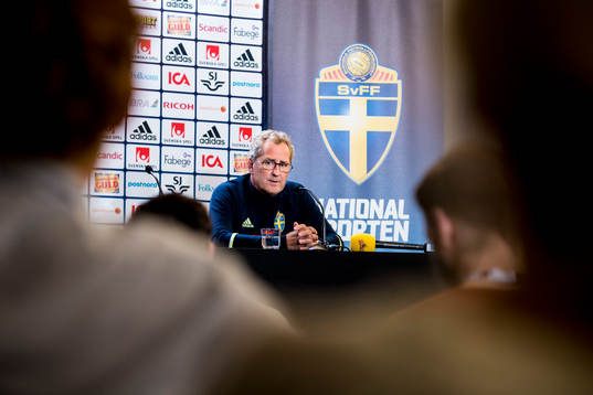 Förbundskapten Erik Hamrén