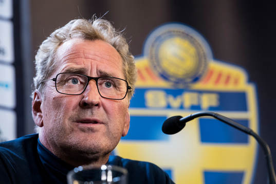 Förbundskapten Erik Hamrén