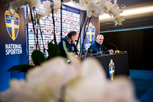 Förbundskapten Erik Hamrén
