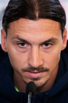 Sveriges Zlatan Ibrahimovic