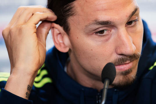 Sveriges Zlatan Ibrahimovic