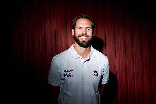 Malmö Redhawks Cristopher Nihlstorp för ett porträtt