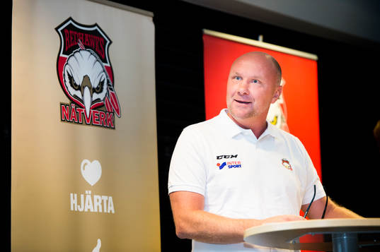 Malmö Redhawks tränare Peter Andersson