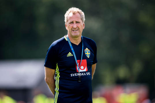 Förbundskapten Erik Hamrén