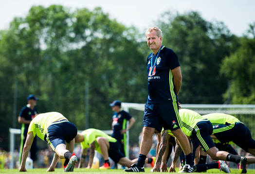 Förbundskapten Erik Hamrén