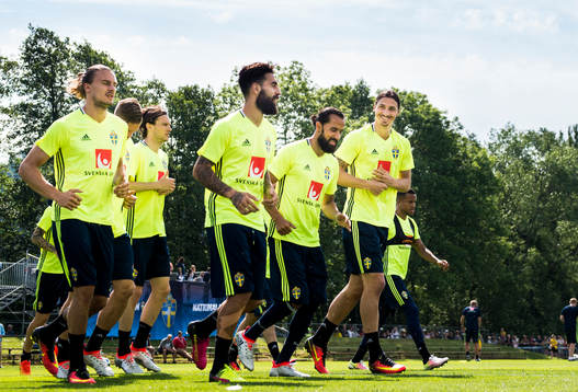 Erik Johansson, Jimmy Durmaz, Erkan Zengin och Zlatan