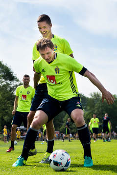Mikael Lustig och Kim Källström