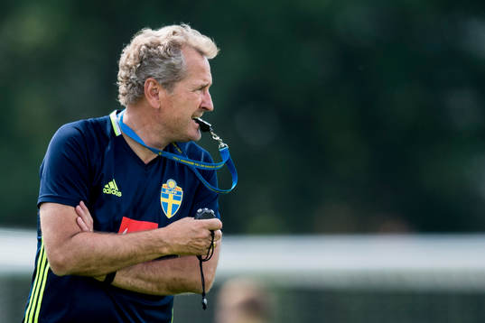 Förbundskapten Erik Hamrén