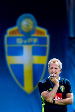Förbundskapten Erik Hamrén