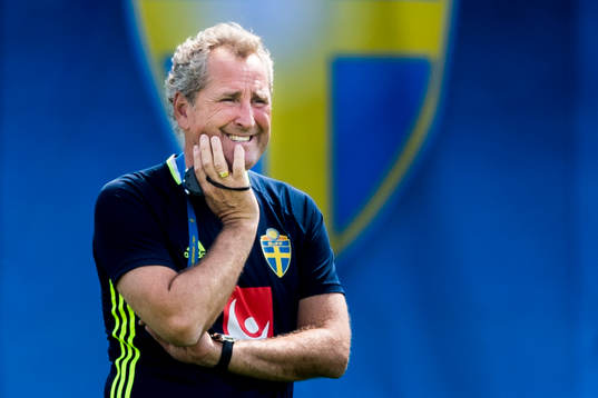 Förbundskapten Erik Hamrén