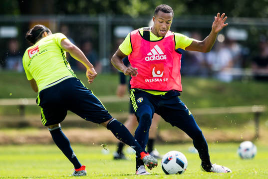 Erkan Zengin och Martin Olsson