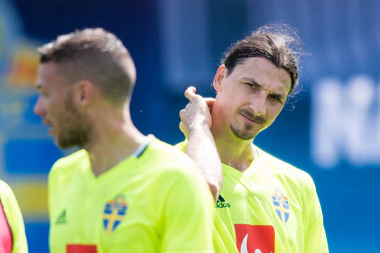 Marcus Berg och Zlatan Ibrahimovic