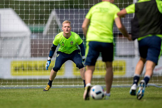 Målvakt Tim Erlandsson