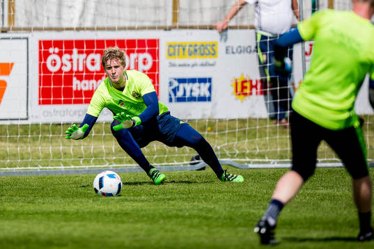 Målvakt Jesper Johansson