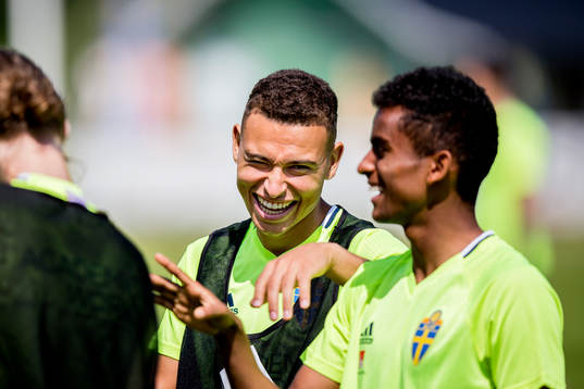 Jordan Larsson och Tesfaldet Tekie
