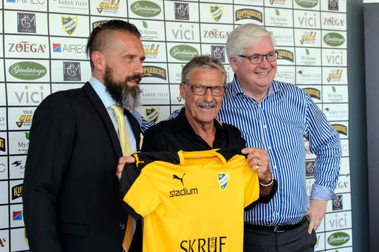 IFK Malmös ordförande Vedran Medjedovic, tränare Olle
