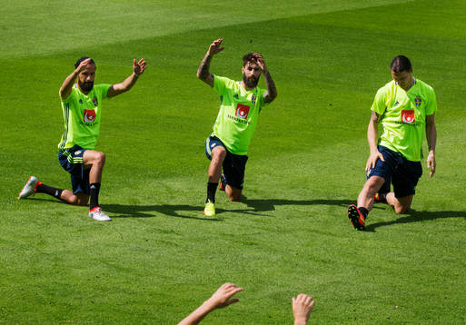 Erkan Zengin, Jimmy Durmaz och Zlatan Ibrahimovic