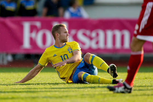 Sveriges Gustav Engvall blev fälld med straff som följd