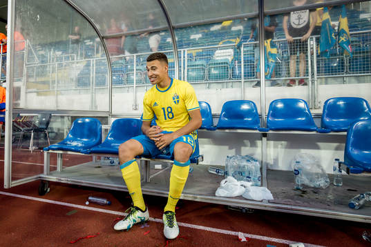 Sveriges Jordan Larsson