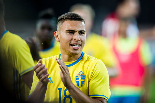 Sveriges Jordan Larsson