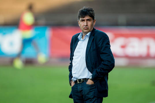 Georgiens förbundskapten Giorgi Geguchadze