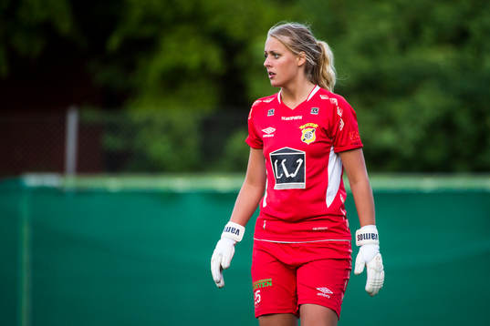 Ältas målvakt Petra Kumin