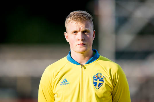 Sveriges målvakt Tim Erlandsson