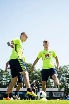 Victor Nilsson Lindelöf och Pontus Wernbloom