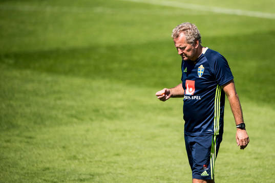 Förbundskapten Erik Hamrén