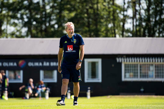 Förbundskapten Erik Hamrén