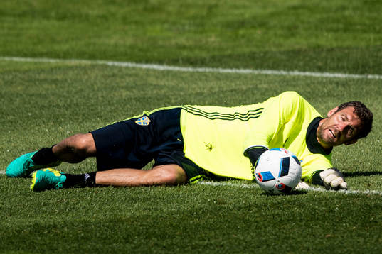 Målvakt Andreas Isaksson